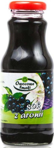 ARONIA JUICE (CHOKEBERRY) BIO 250 ml - OWOCOWE SMAKI