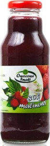 RASPBERRY JUICE BIO 250 ml - OWOCOWE SMAKI
