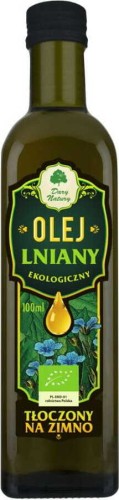 Aceite de linaza virgen prensado en frío BIO 100 ml - Dary Natury