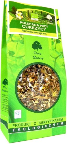 AANBEVOLEN THEE VOOR DIABETES BIO 150 g - GESCHENKEN VAN DE NATUUR