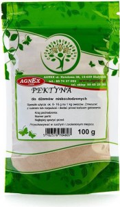 PECTIN FOR LOW-SUGAR JAMS 100g AGNEX