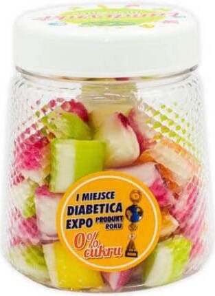 Landrynki owocowe z ksylitolem 160g  AKA