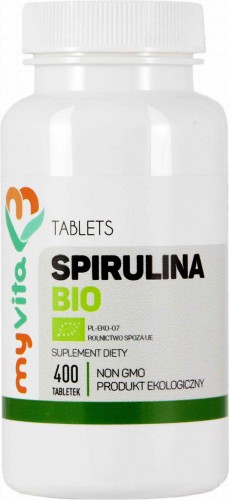 Spirulina BIO 250 mg 400 tabletten MyVita
