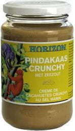 Crème van knapperige pinda's met zeezout BIO 350 g - HORIZON