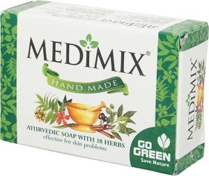 AYURVEDIC SOAP 18 HERBS MEDIMIX 125g INDIA