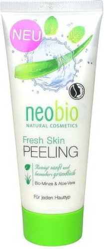 FACE PEELING WITH MINT AND ALOE EKO 100 ml - NEOBIO