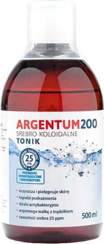 Colloïdaal Zilver 25 PPM Argentum 200 Tonic 500ml AURA HERBALS