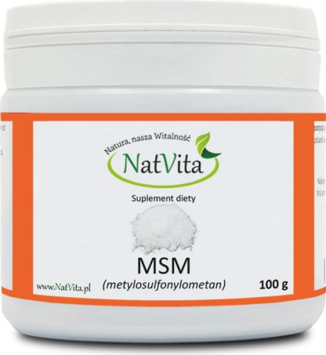 MSM BIOLOGISCHE ZWAVELVERBINDING 100g NatVita