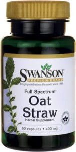 Oat Straw 400mg 60 capsules SWANSON