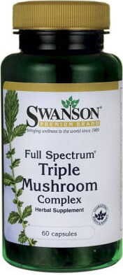 FS Triple Mushroom Complex Maitake Reishi Shiitake 200mg 60 capsules SWANSON