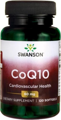 Koenzym Q10 60mg CoQ10 120 kapsułek SWANSON