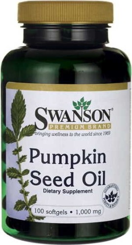 Pumpkin Seed Oil 1000mg 100 capsules SWANSON