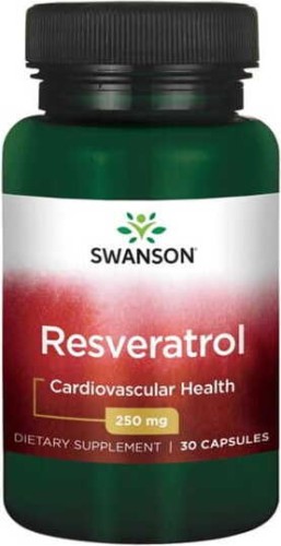 Resveratrol 250mg 30 capsules SWANSON