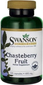 Niepokalanek pospolity 400mg Chasteberry Fruit 120 kapsułek SWANSON