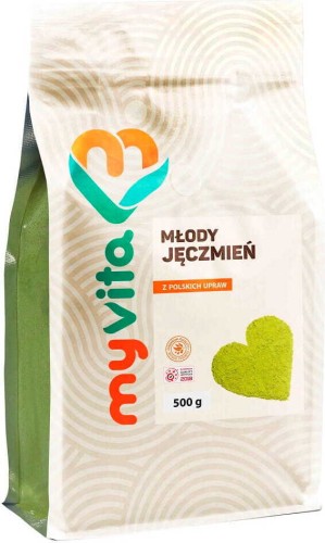 Jonge groene gerst graspoeder 500g MyVita