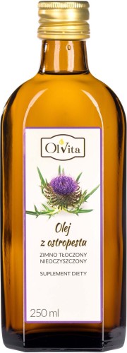 Mariadistelolie, koudgeperst en ruw 250ml OLVITA
