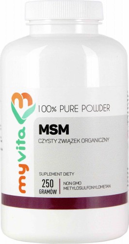 MSM - poeder met organische zwavelverbinding 250g MyVita