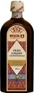 Lijnzaadolie Budwig, hoog-linoleen, koudgeperst 250ml BIOOIL