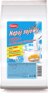 Soy drink plus with calcium lecithin and 10 vitamins in powder 400g MOGADOR
