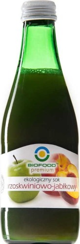 APPLE-PEACH JUICE BIO 300 ml - BIO FOOD