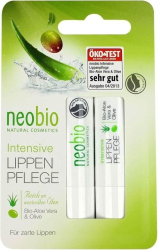 ALOE AND OLIVE PROTECTIVE LIPSTICK EKO 2 x 4,8 g - NEOBIO