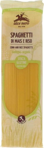 PASTA (MAS - RIJST) SPAGHETTI GLUTENVRIJ BIO 250 g - ALCE NERO