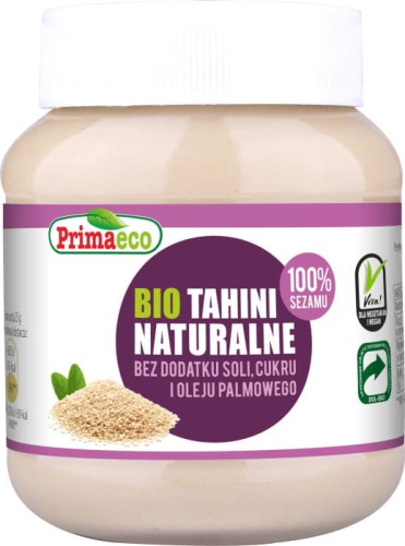TAHINI NATURAL BIO 350 g - PRIMAECO