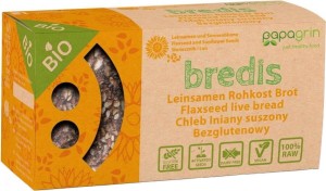  DRIED LINEN BREAD WITH SUNFLOWER GLUTEN-FREE BIO 70 g - PAPAGRIN