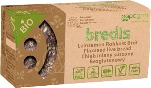 DRIED LINEN BREAD WITH SOUR CABBAGE GLUTEN-FREE BIO 70 g - PAPAGRIN