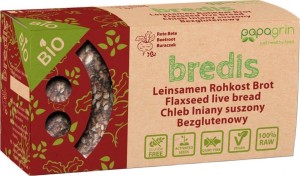 DRIED LINEN BREAD WITH GLUTEN FREE BEET BIO 70 g - PAPAGRIN