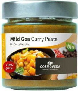 CURRY BIO PASTA 175 g - COSMOVEDA