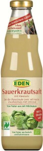 SAUERKRAUT JUICE WITH SEA SALT BIO 750 ml - EDEN