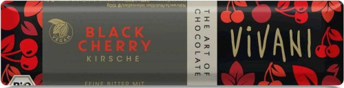 Een reep met stukjes kers BIO 35 g - Vivani