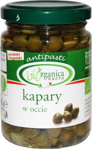 KAPARY MARYNOWANE BIO 140 g - BIORGANICA NUOVA