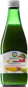 BANANA AND APPLE JUICE BIO 300 ml - BIO FOOD