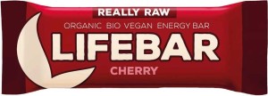 Bar with dried cherries raw gluten-free BIO 47 g - Lifefood