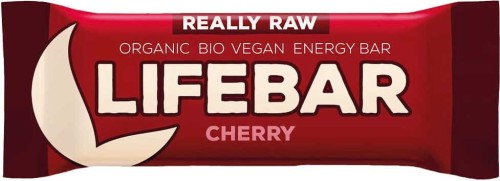 Bar with dried cherries raw gluten-free BIO 47 g - Lifefood