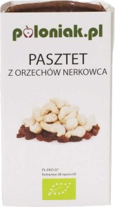 VEGAN PATE FROM CASHEW BIO 160 g - POLONIAK