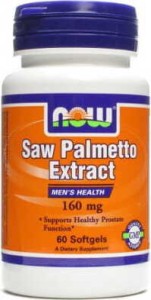 Saw Palmetto 160 mg extract 60 capsules NOW FOODS
