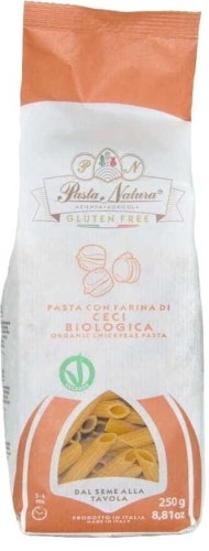 PASTA (CHICKEN AND CORN WITH RICE) PENNE GLUTEN-FREE BIO 250 g - NATURA PASTE