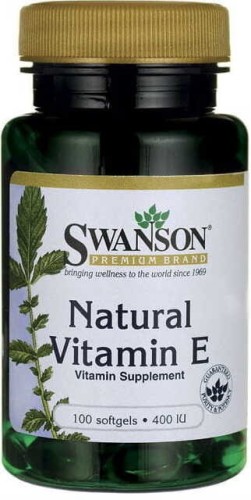 Witamina E 400 IU Natural Vitamin E 100 kapsułek SWANSON