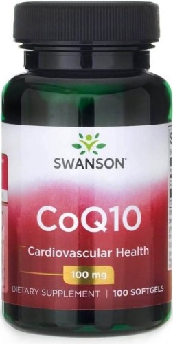 Koenzym Q10 100mg CoQ10 100 kapsułek SWANSON
