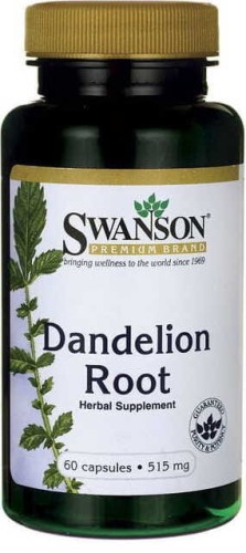 DANDELION ROOT 515mg 60 CAPSULES SWANSON