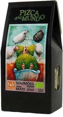 YERBA MATE SOLIMOES FRESH MINT BIO 100 g - PIZCA DEL MUNDO