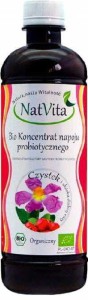 PROBIOTIC DRINK CONCENTRATE CISTUS ROSE HIPS BIO PROBIOTYK 500ml NatVita