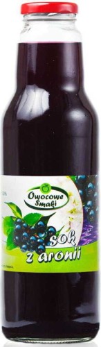 ARONIA JUICE BIO 750 ml - OWOCOWE SMAKI