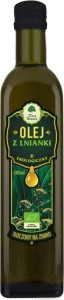 Lijnzaadolie (saffraanolie) virgin ongeraffineerd BIO 500 ml - Dary Natury