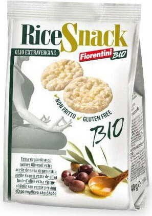 RICE DISCS WITH OLIVE OIL EXTRA VIRGIN GLUTEN-FREE BIO 40 g - FIORENTINI