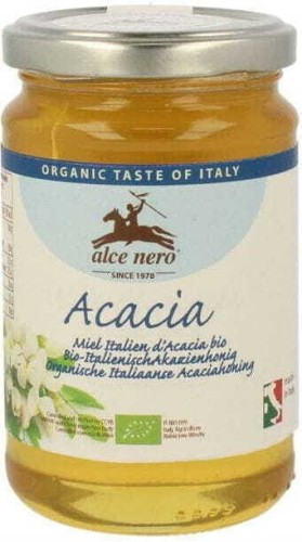 MIÓD AKACJOWY BIO 400 g - ALCE NERO