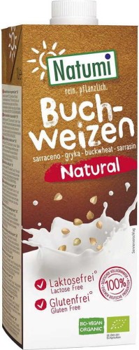 Boekweitdrank zonder toegevoegde suikers Bio glutenvrij 1 l - Natumi